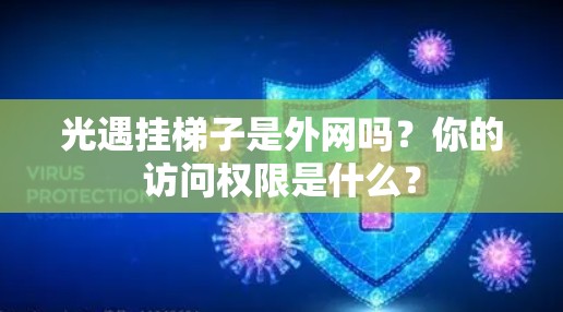 光遇挂梯子是外网吗?你的访问权限是什么?