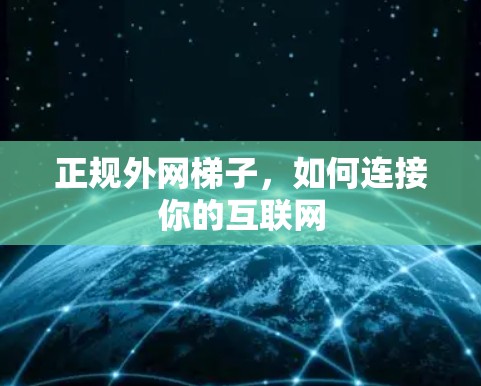 正规外网梯子,如何连接你的互联网