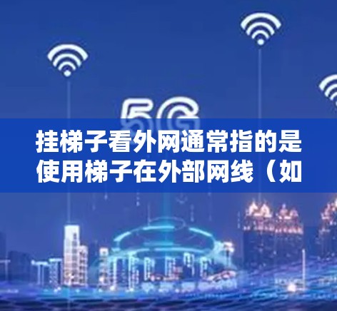 挂梯子看外网通常指的是使用梯子在外部网线(如铁网、塑料网、电线网等)上进行安装或维护。梯子的使用方法和注意事项需要根据具体的网线类型和环境条件来决定